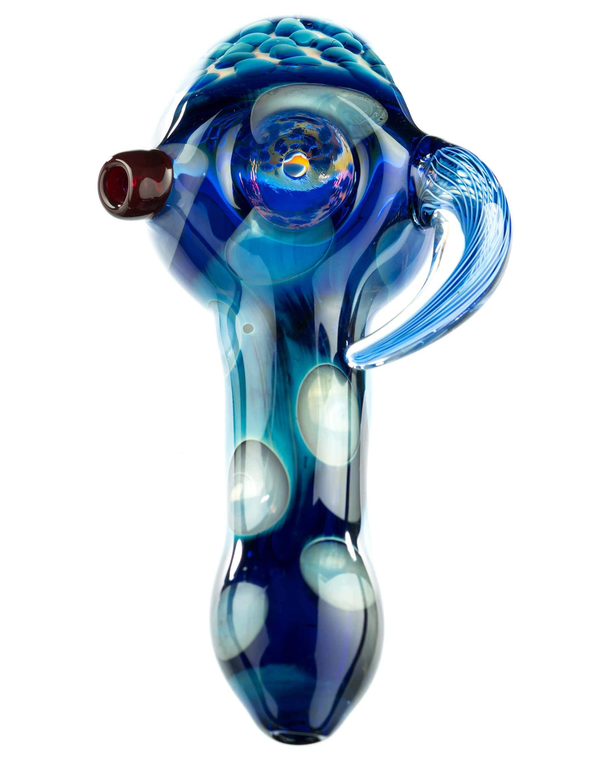 Glass Spoon with Bubbled Tubing - view 4