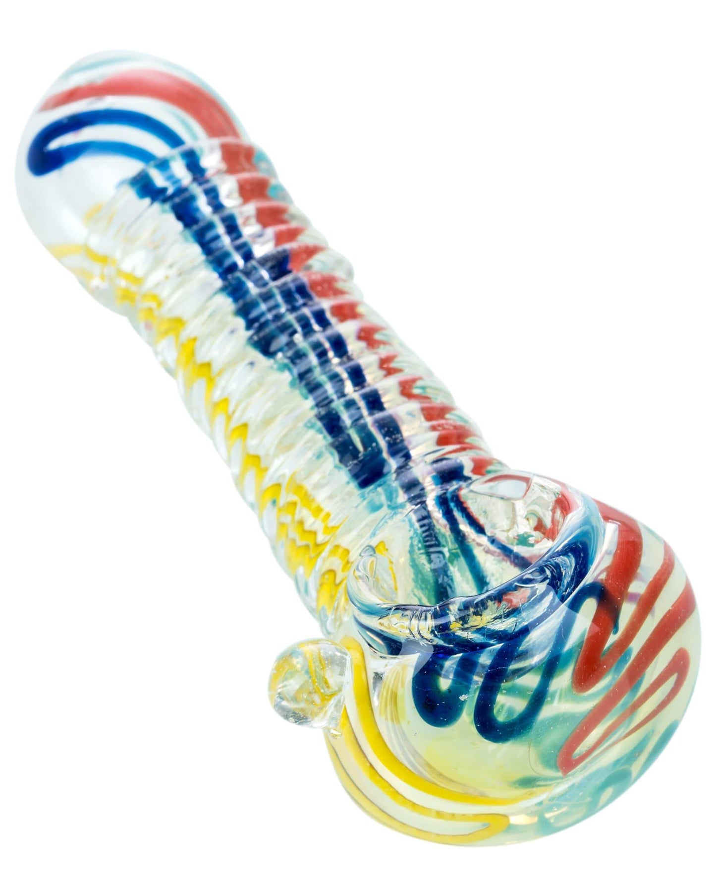 Glass Wrapped Spoon Pipe