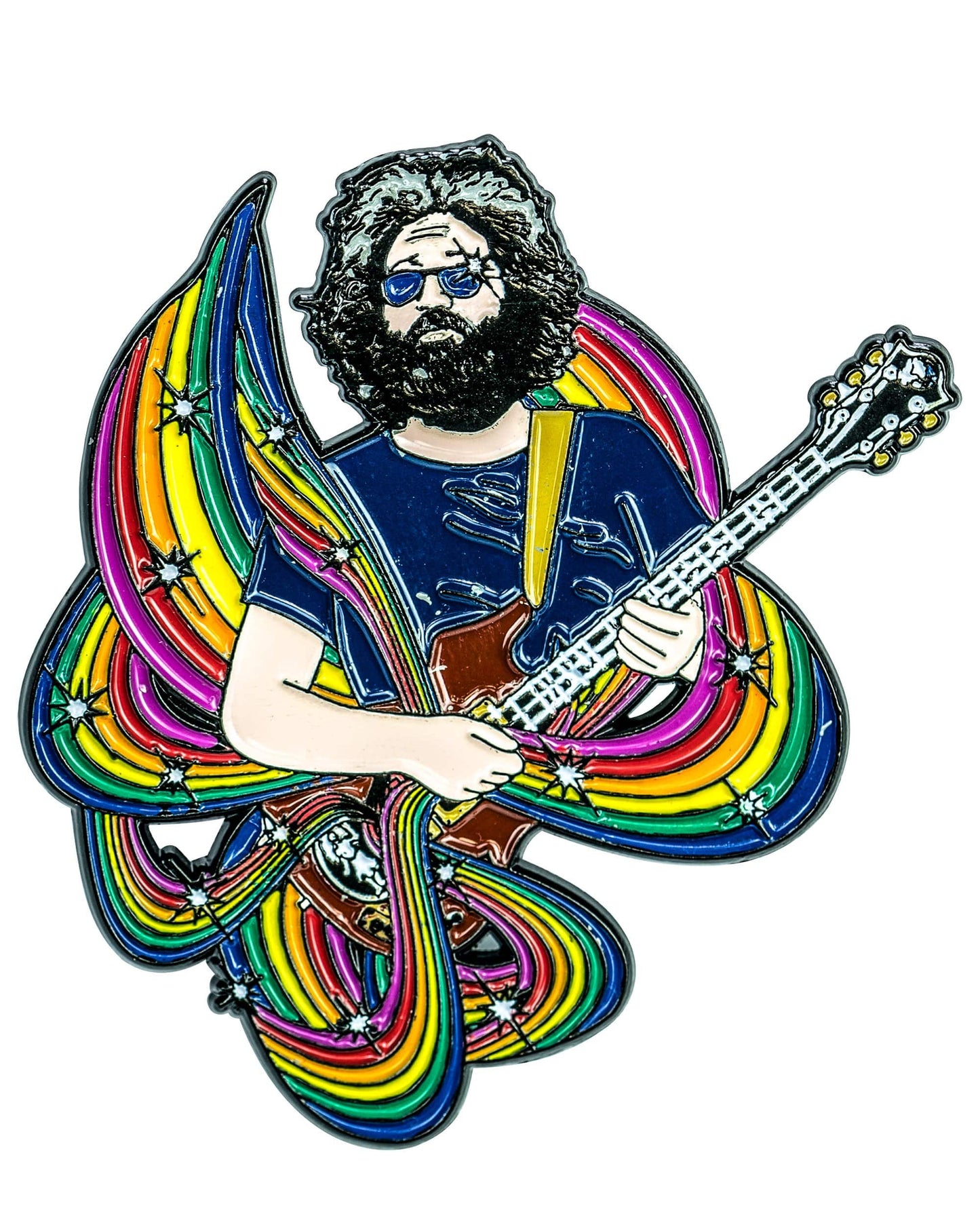 Grateful Guitarist Metal Pin - East Loud