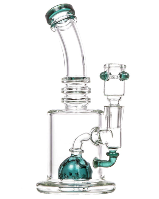 Half Fab Egg Perc Water Pipe - East Loud