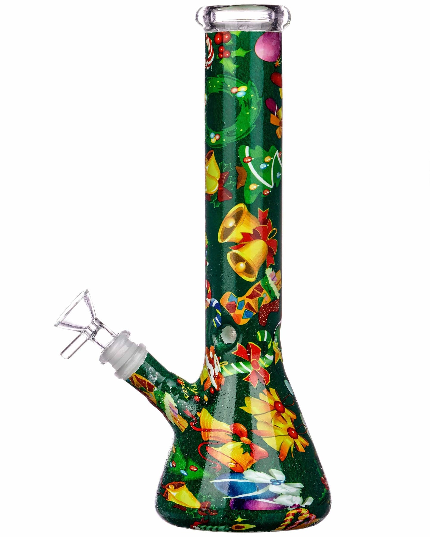 Holiday Wrapped Beaker Bong