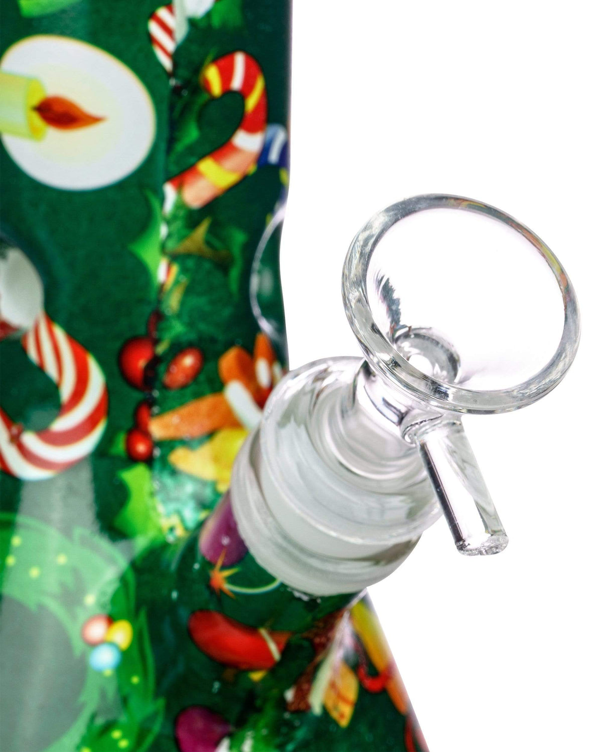 Holiday Wrapped Beaker Bong
