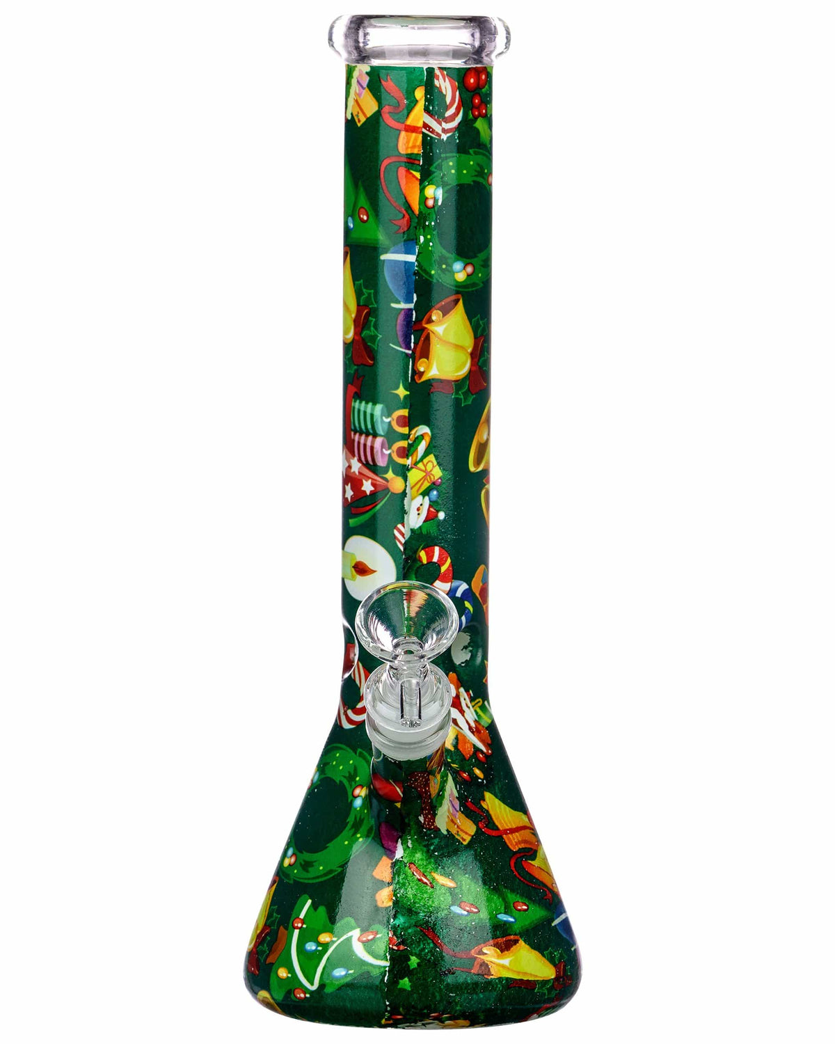 Holiday Wrapped Beaker Bong