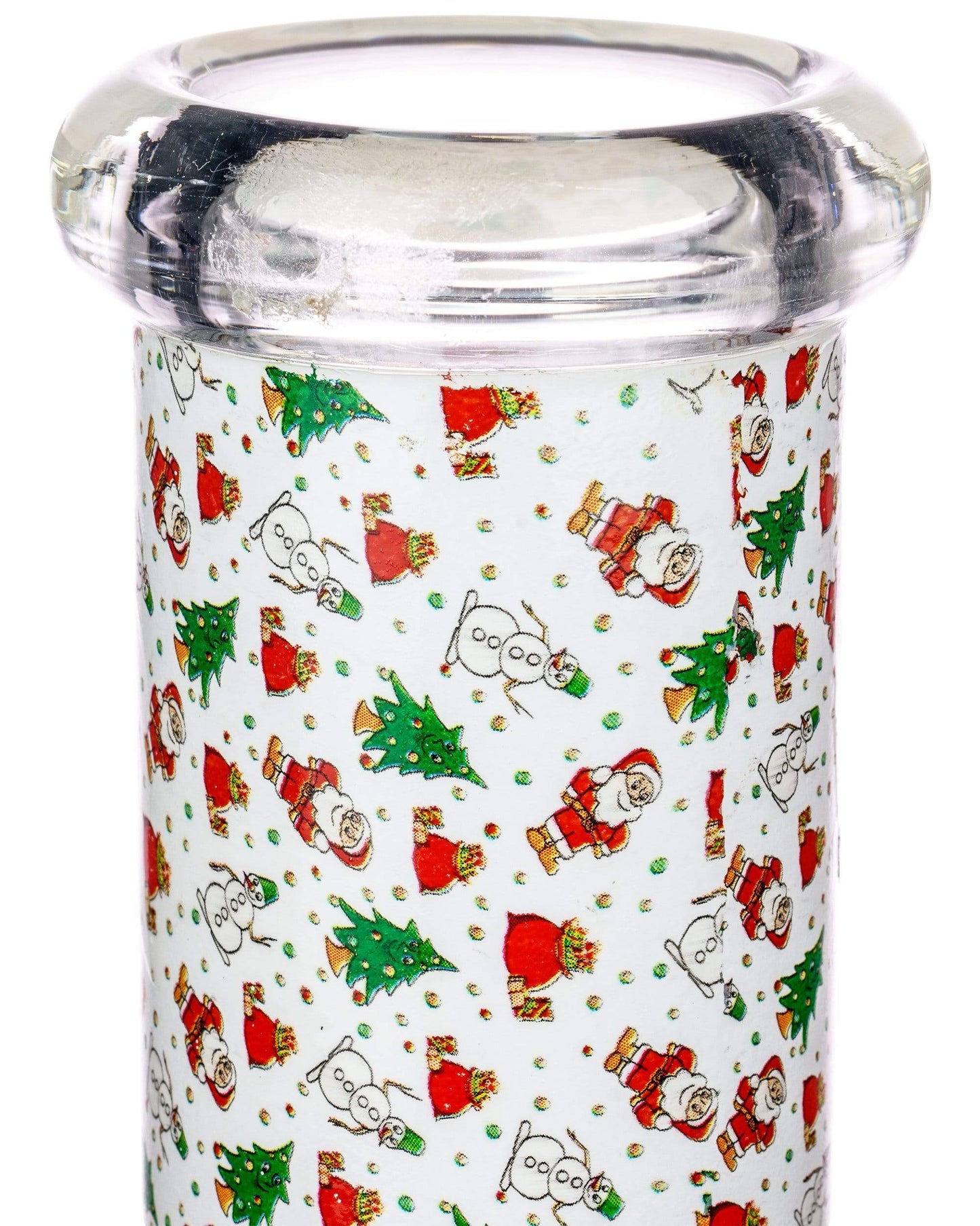 Holiday Wrapped Beaker Bong