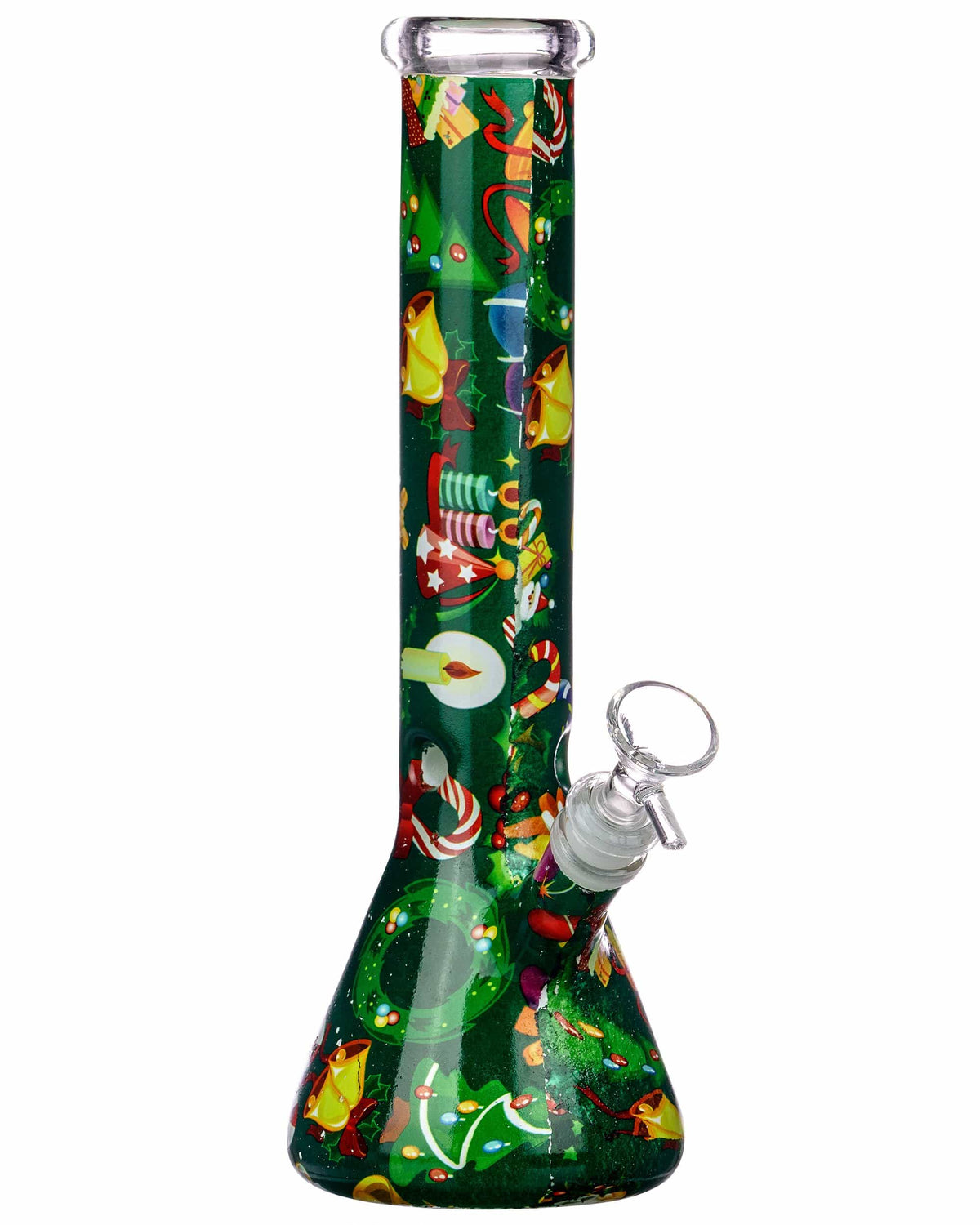 Holiday Wrapped Beaker Bong