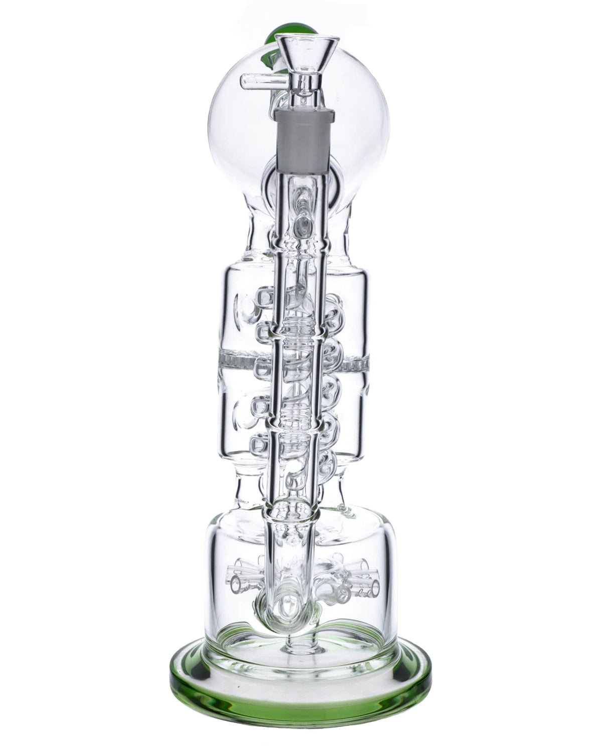 Dual Honeycomb to Sprinkler Perc Chimera Bong - view 2