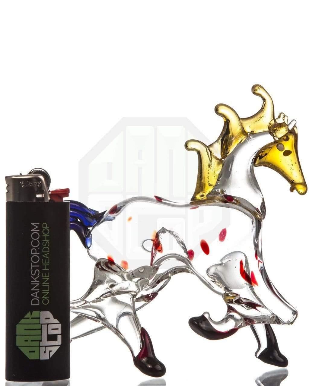 Horse Themed Glass Pipe - view 4