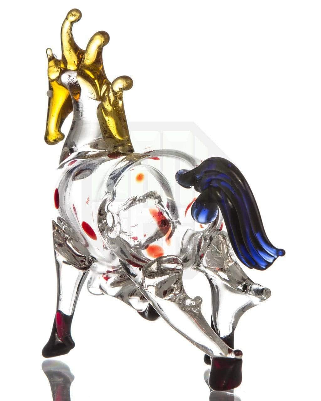 Horse Themed Glass Pipe - view 3