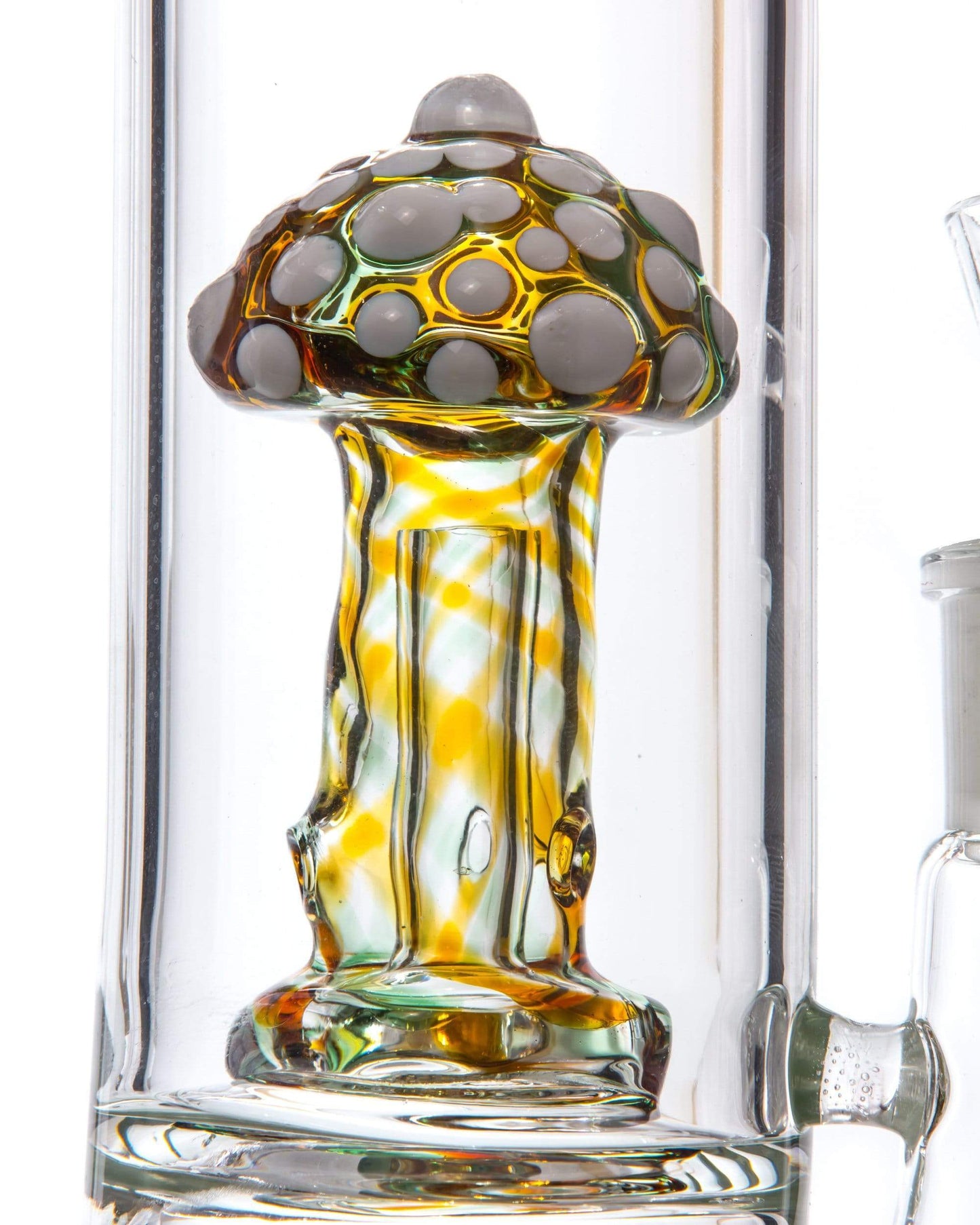 Inline to Mushroom Perc Water Pipe