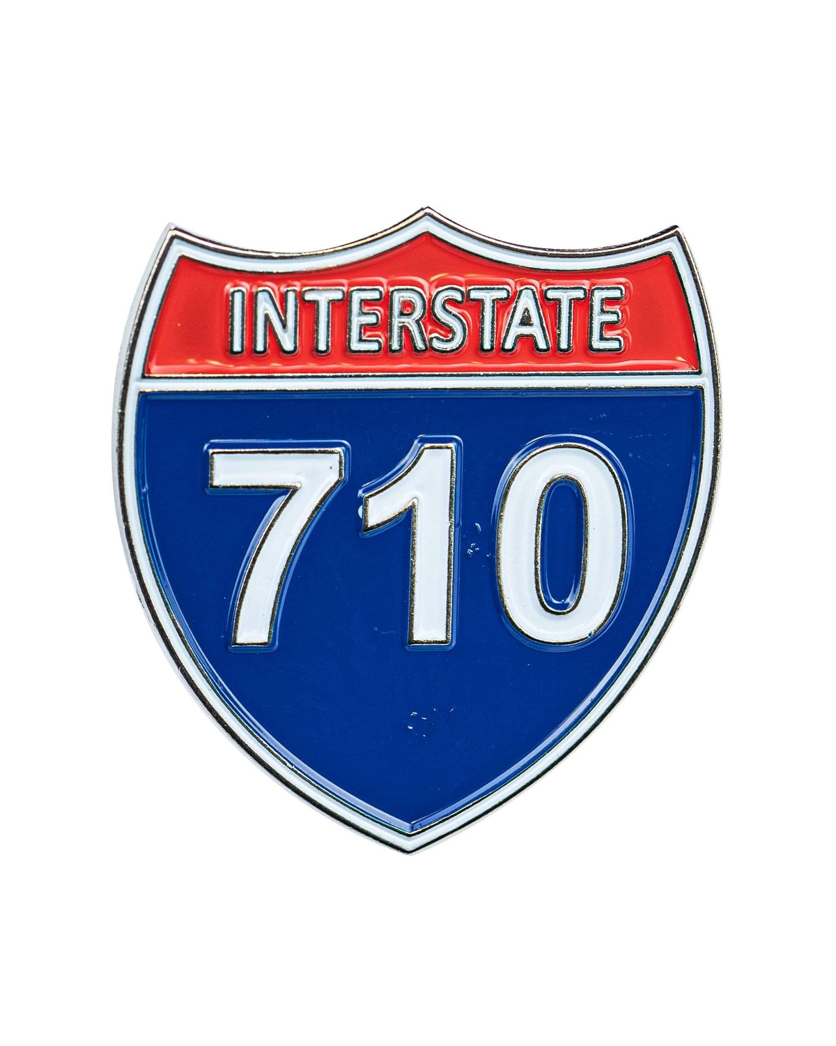 Interstate 710 Metal Pin