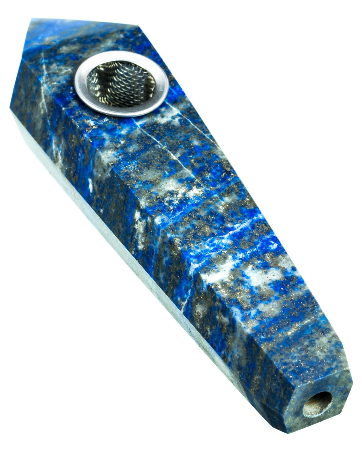Lapis Lazuli Quartz Stone Pipe