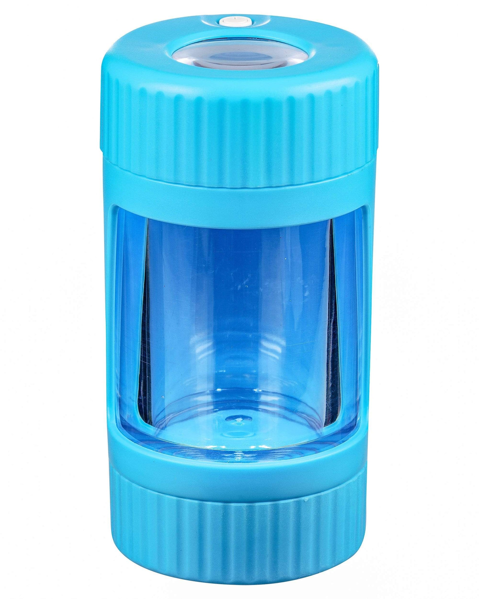 LED Viewing Chamber Stash Jar and Grinder - view 2