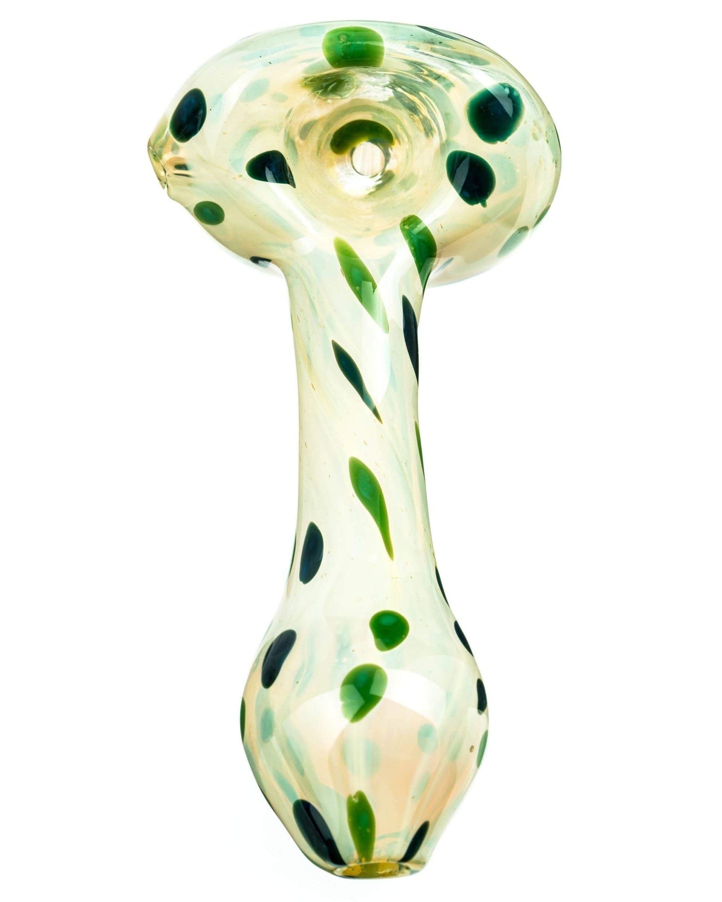 Milky Spotted Spoon Pipe - view 3