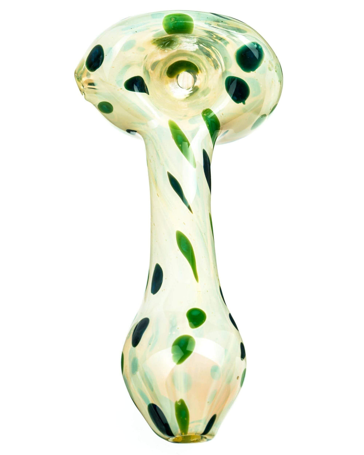 Milky Spotted Spoon Pipe - view 3