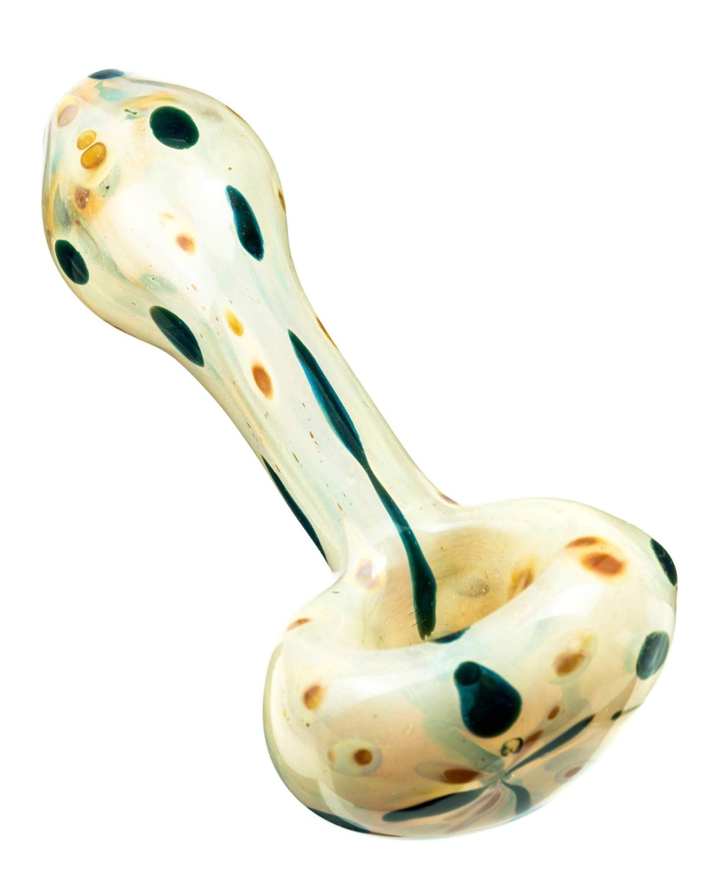 Milky Spotted Spoon Pipe - view 5