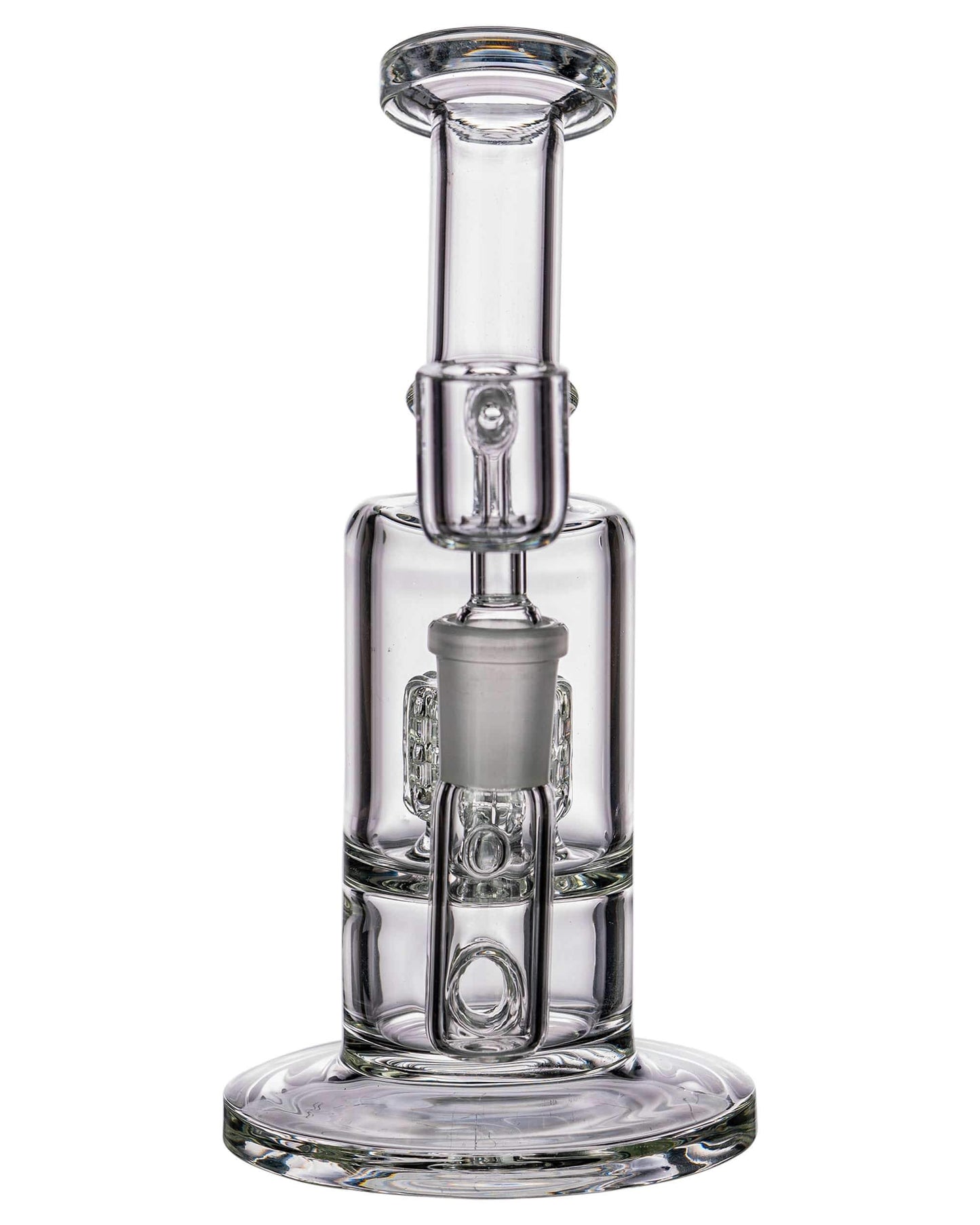 Mini Dab Rig with Barrel Perc