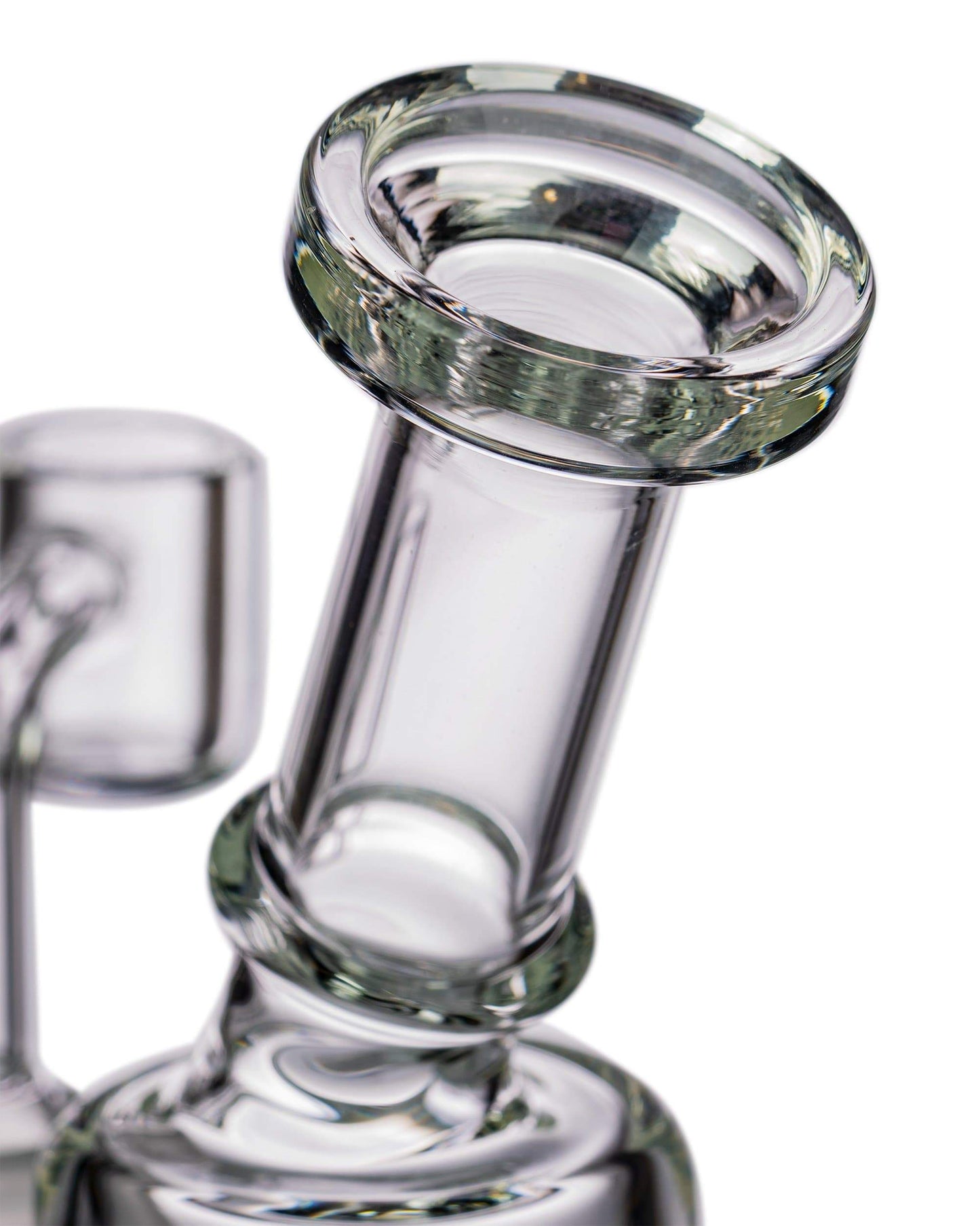Mini Dab Rig with Barrel Perc