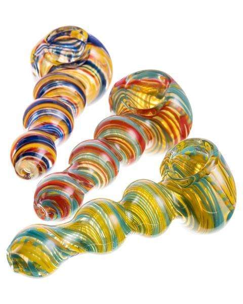 Multi-Color Spiral Hand Pipe