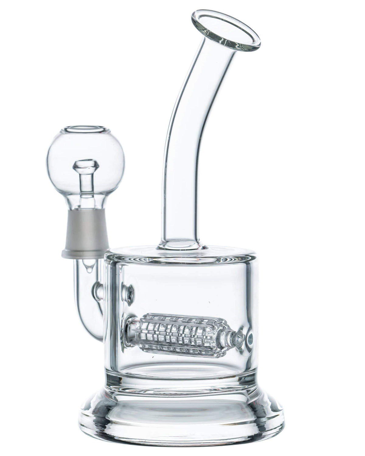 Nano Puck Dab Rig with Inline Barrel Perc - view 3