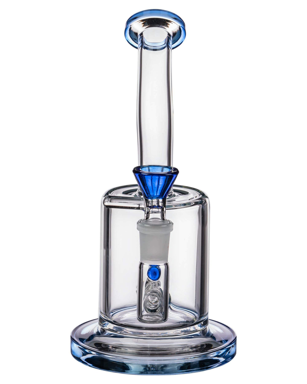 Nano Puck Dab Rig with Inline Barrel Perc w/ Female Joint - view 10