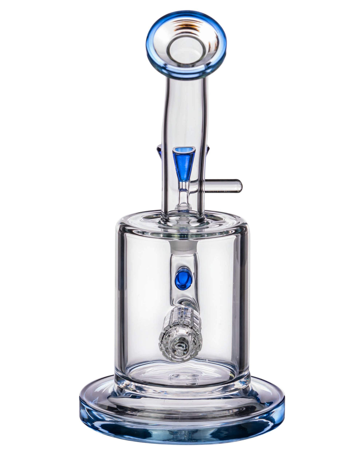 Nano Puck Dab Rig with Inline Barrel Perc w/ Female Joint - view 8