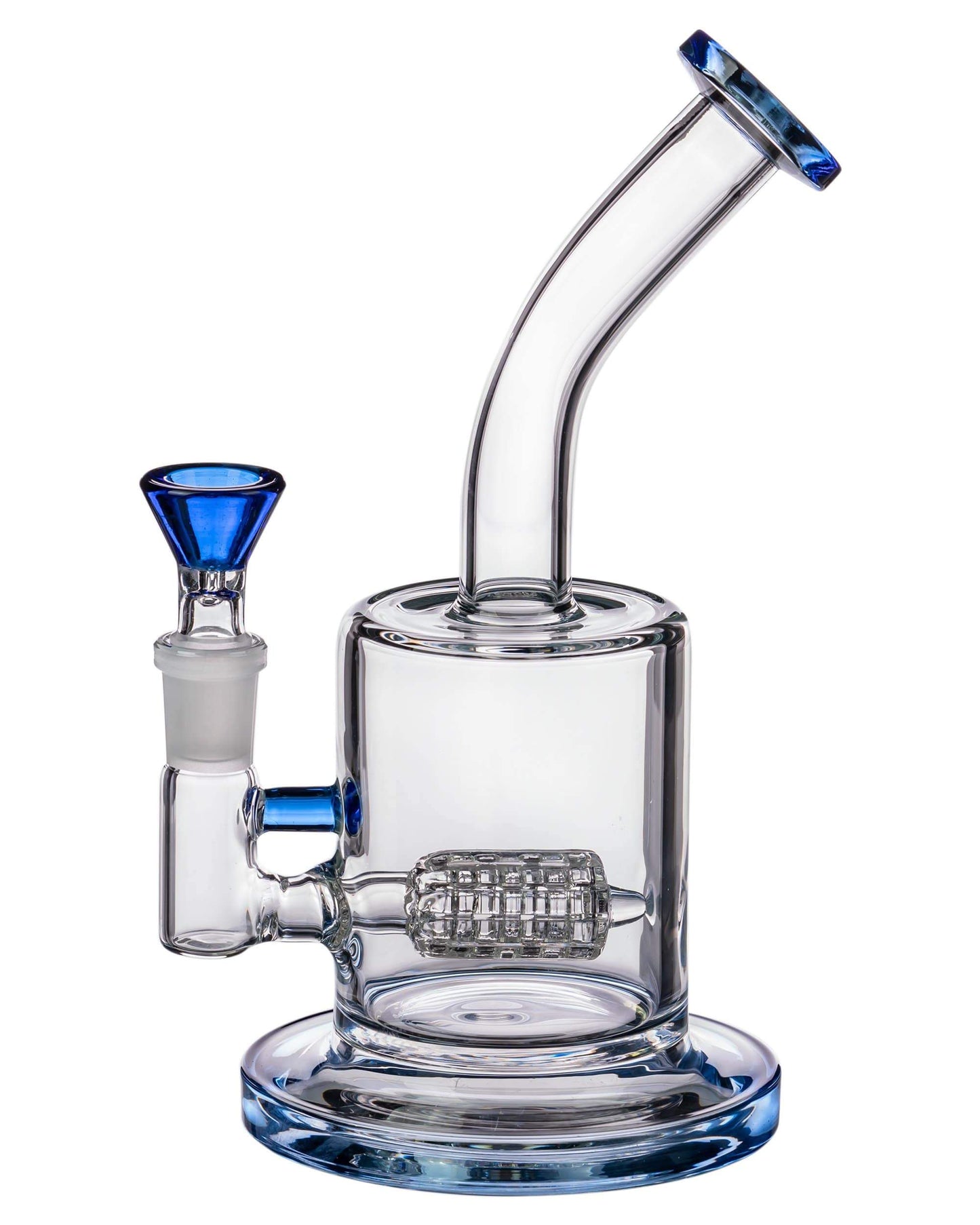 Nano Puck Dab Rig with Inline Barrel Perc w/ Female Joint - view 9