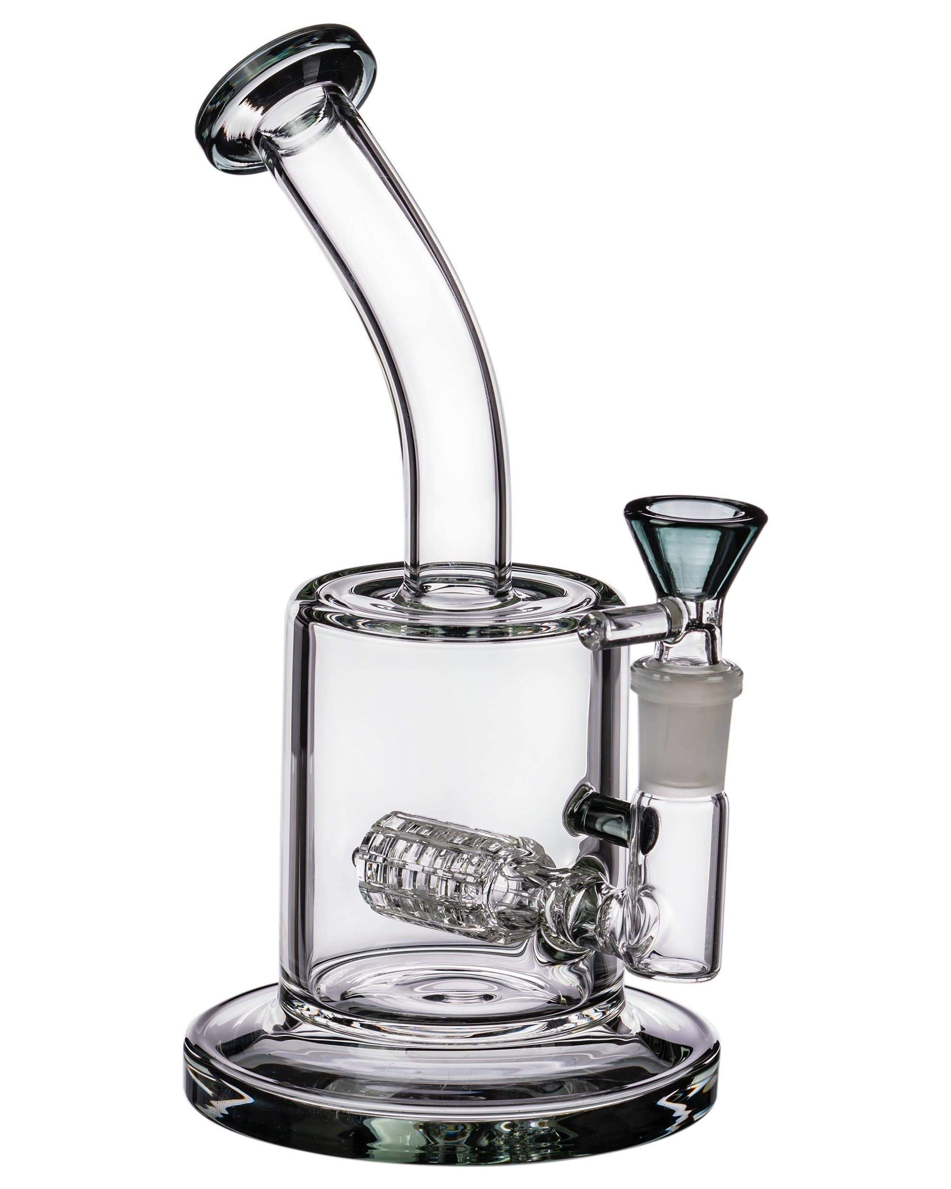 Nano Puck Dab Rig with Inline Barrel Perc w/ Female Joint - view 2