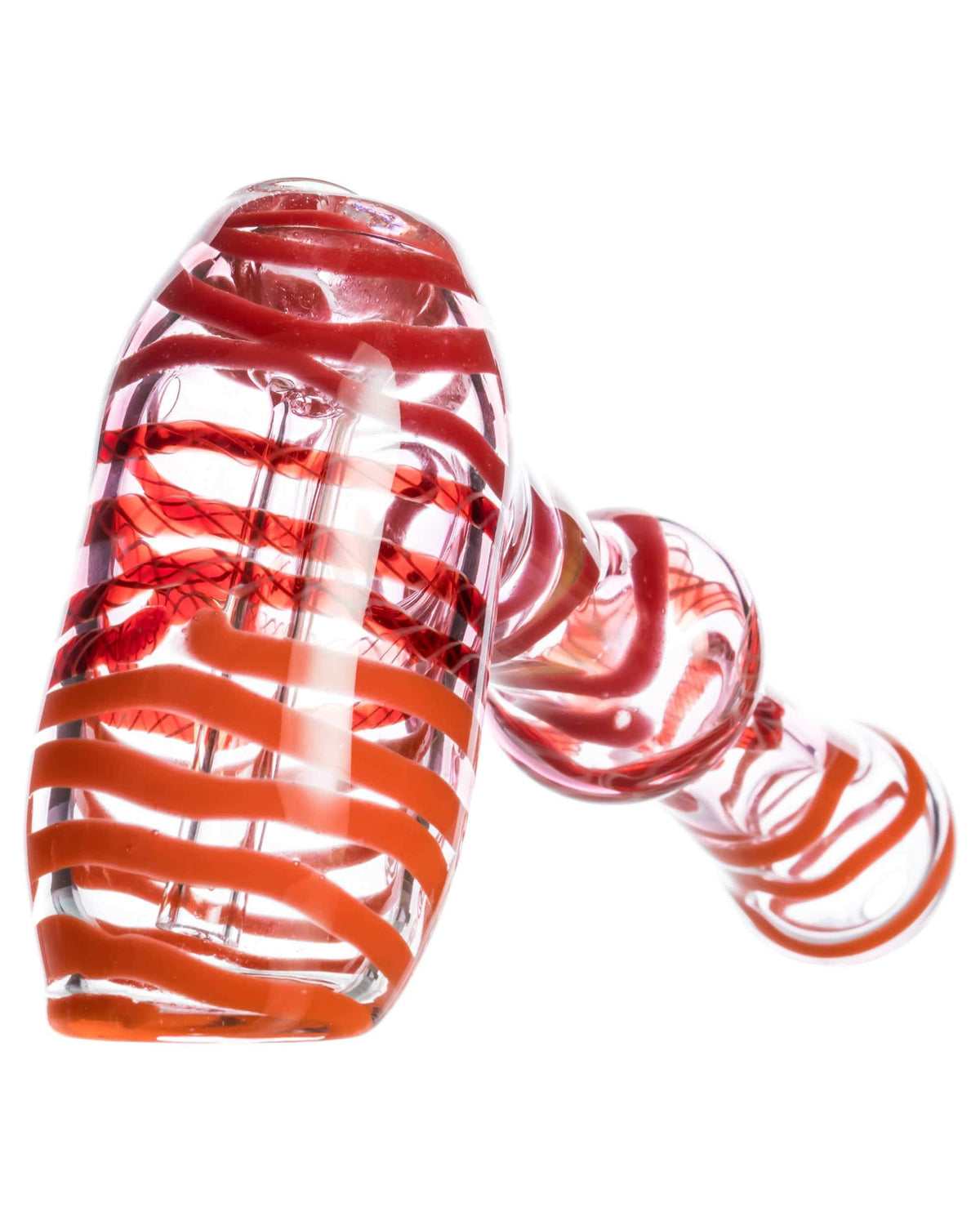 Pink Fumed Hammer Style Bubbler