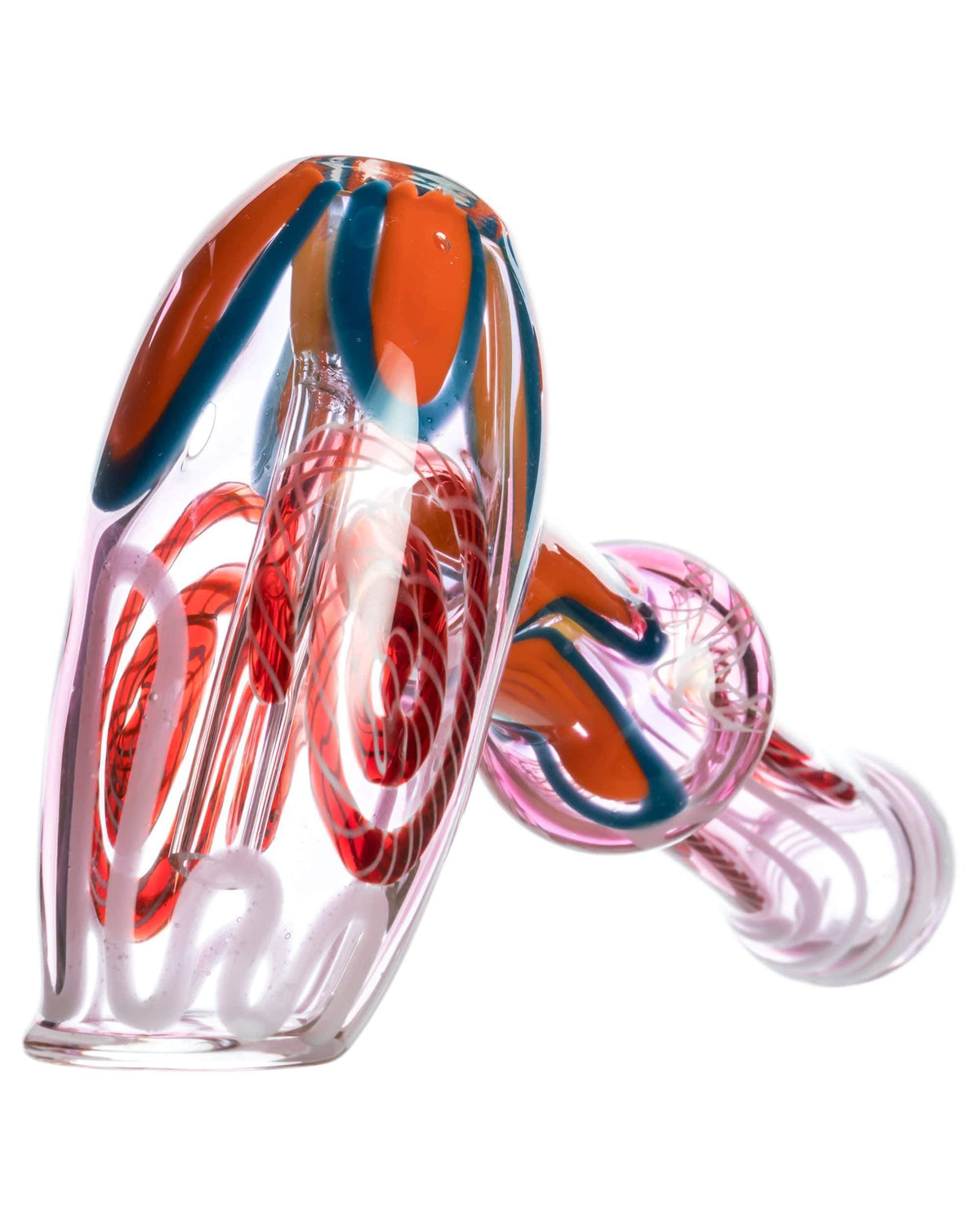 Pink Fumed Hammer Style Bubbler