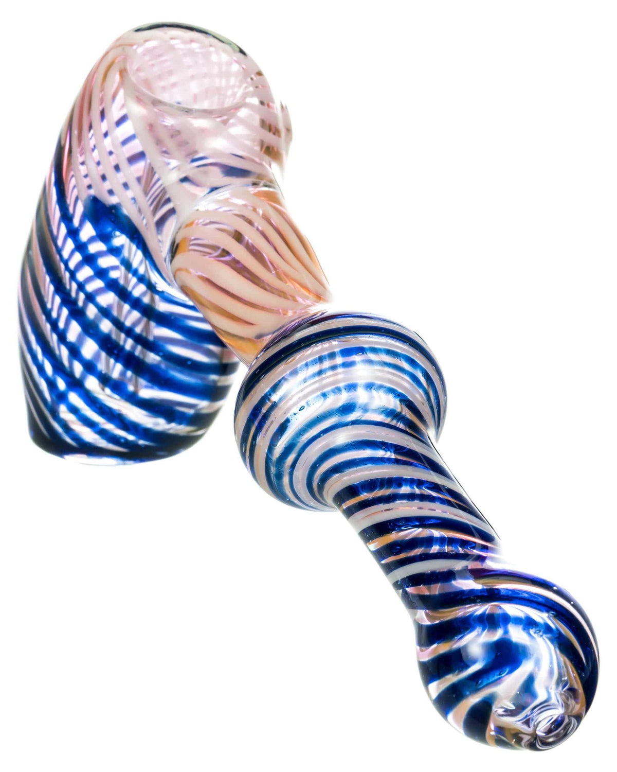 Pink Fumed Hammer Style Bubbler