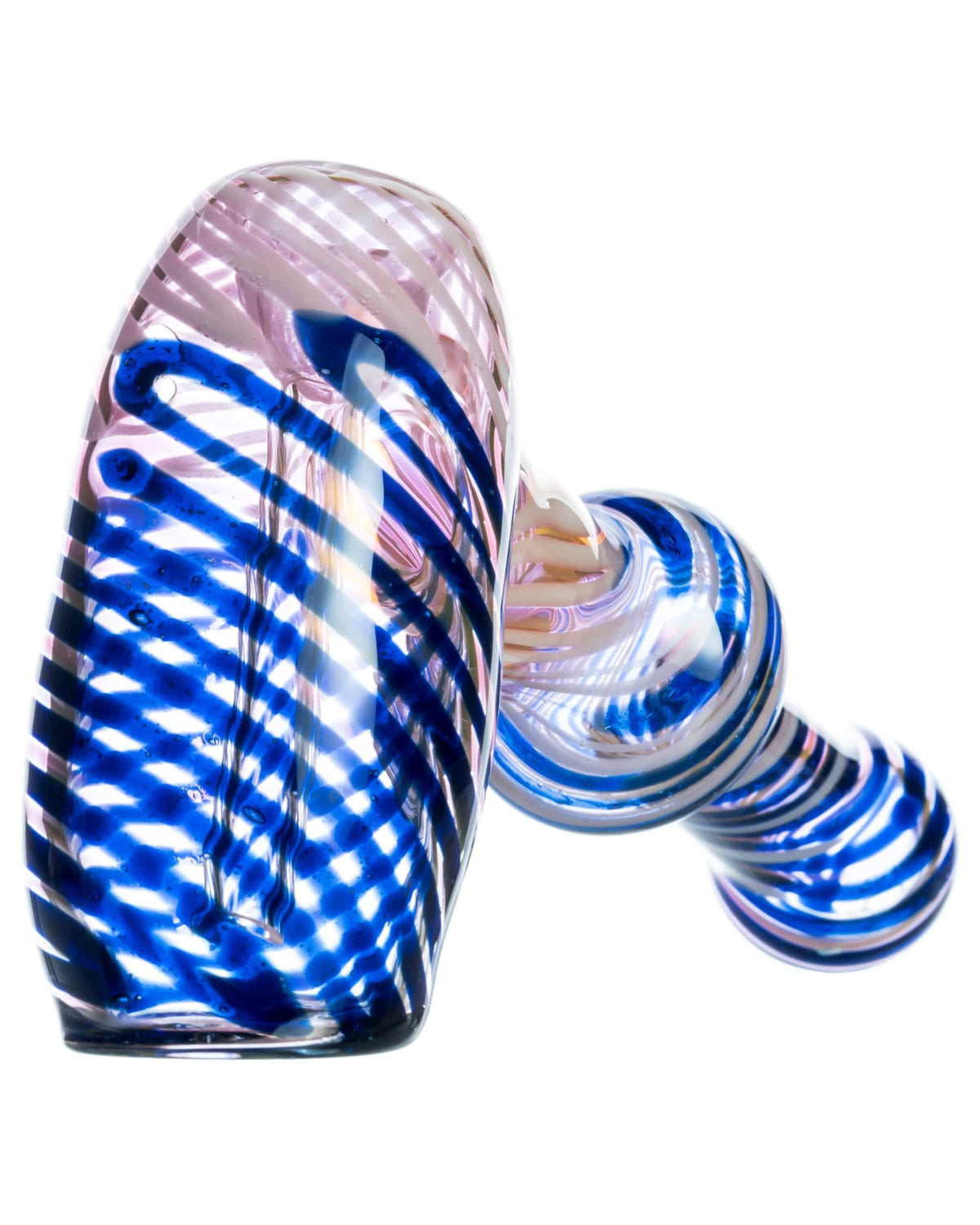 Pink Fumed Hammer Style Bubbler