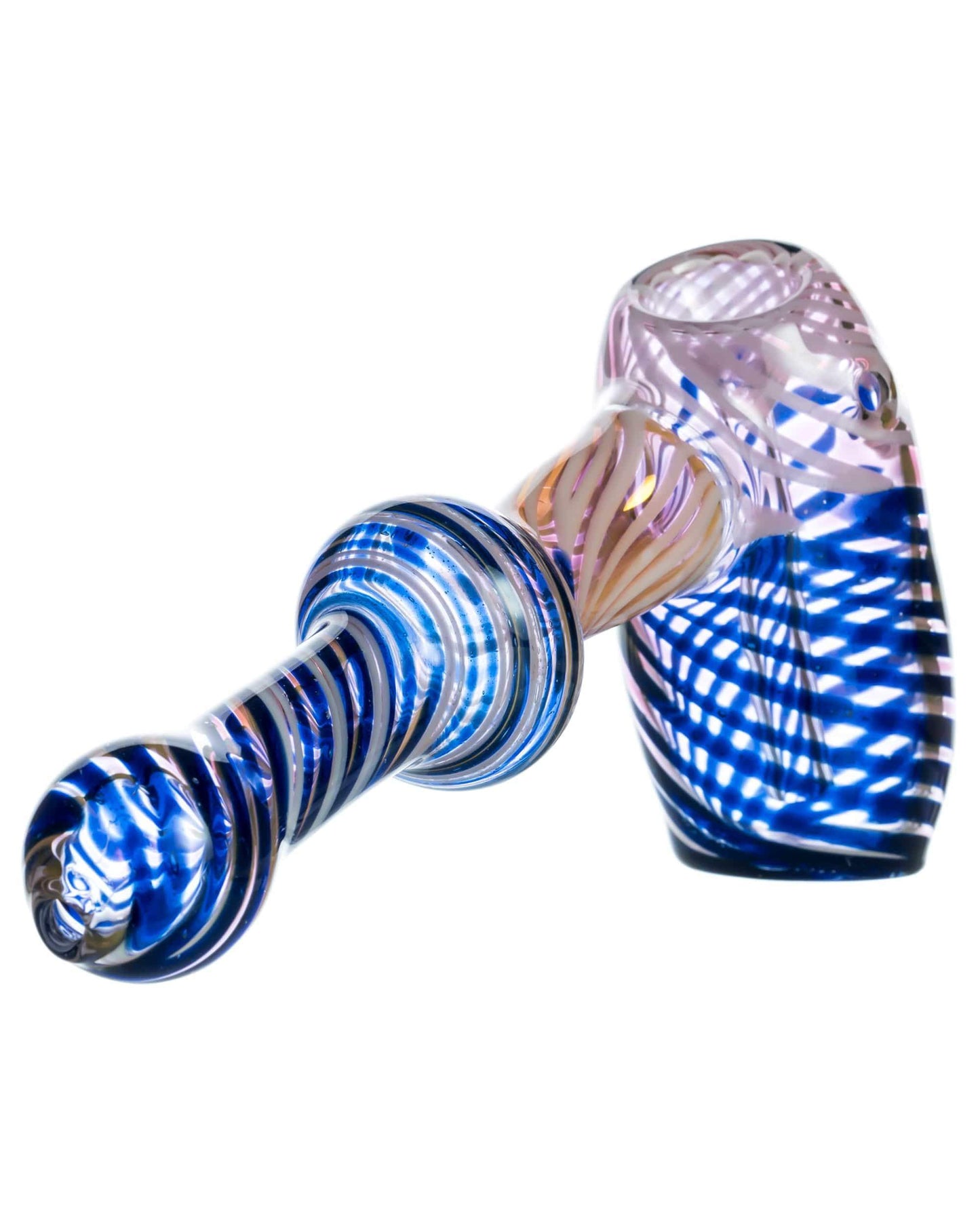 Pink Fumed Hammer Style Bubbler