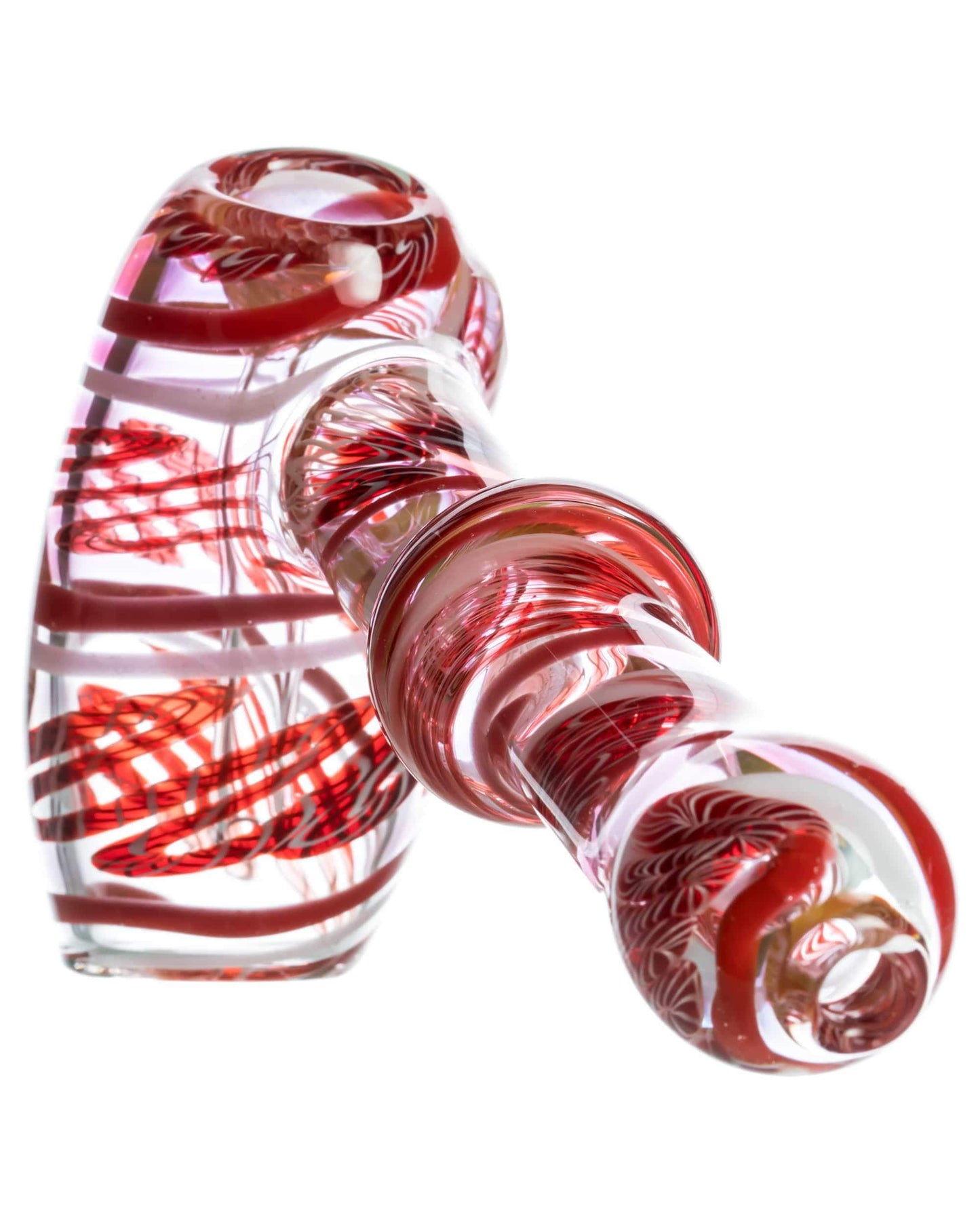 Pink Fumed Hammer Style Bubbler