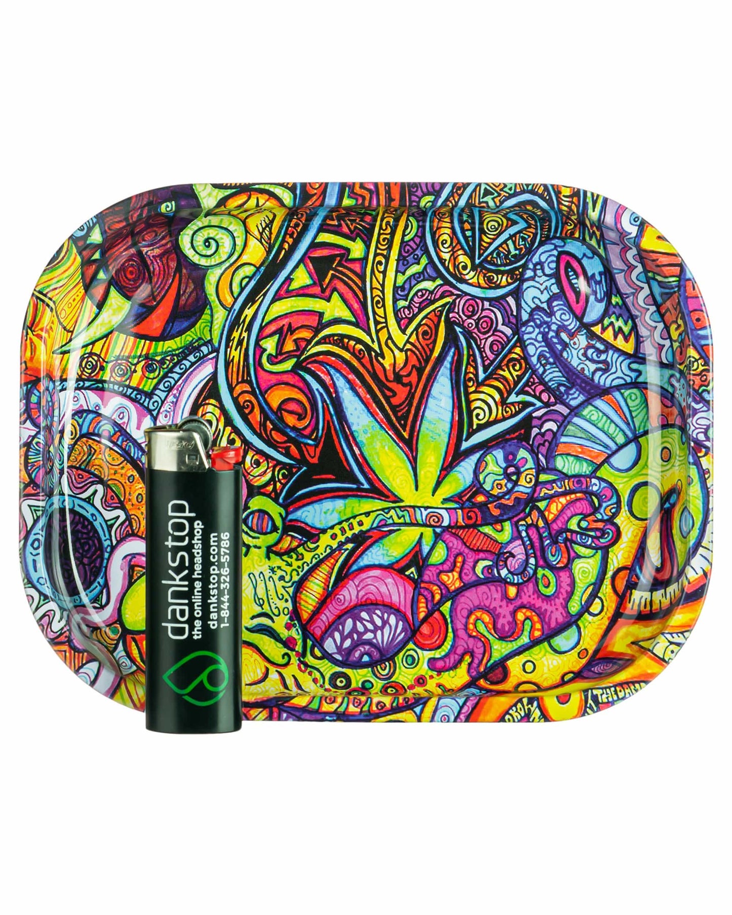 Psychedelic Snail Rolling Tray