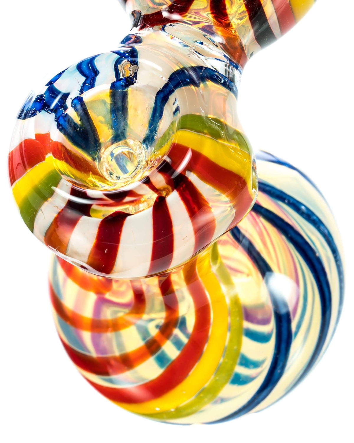 Rainbow Striped Bubbler
