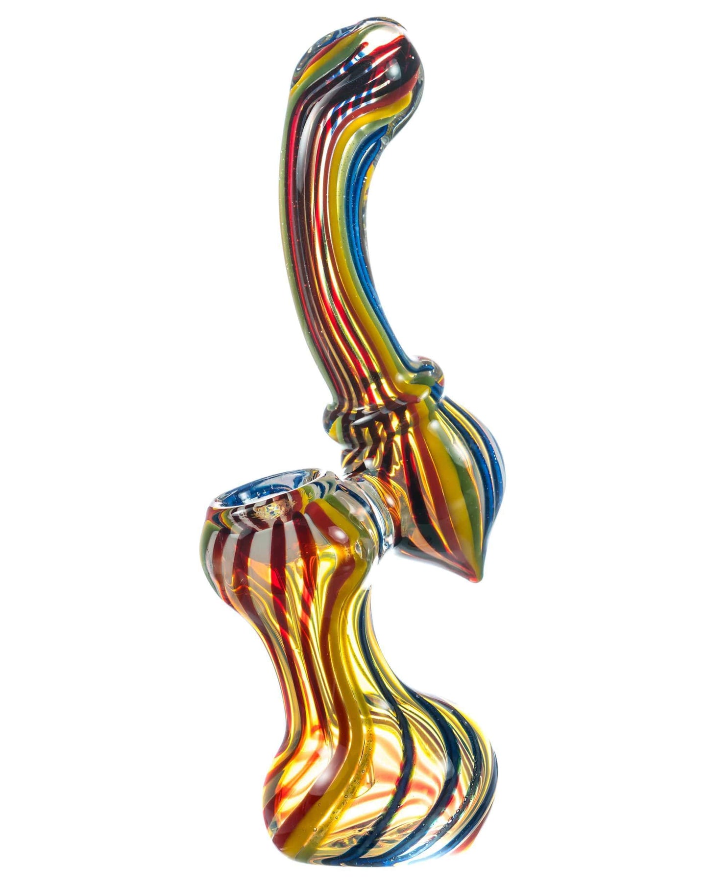 Rainbow Striped Bubbler