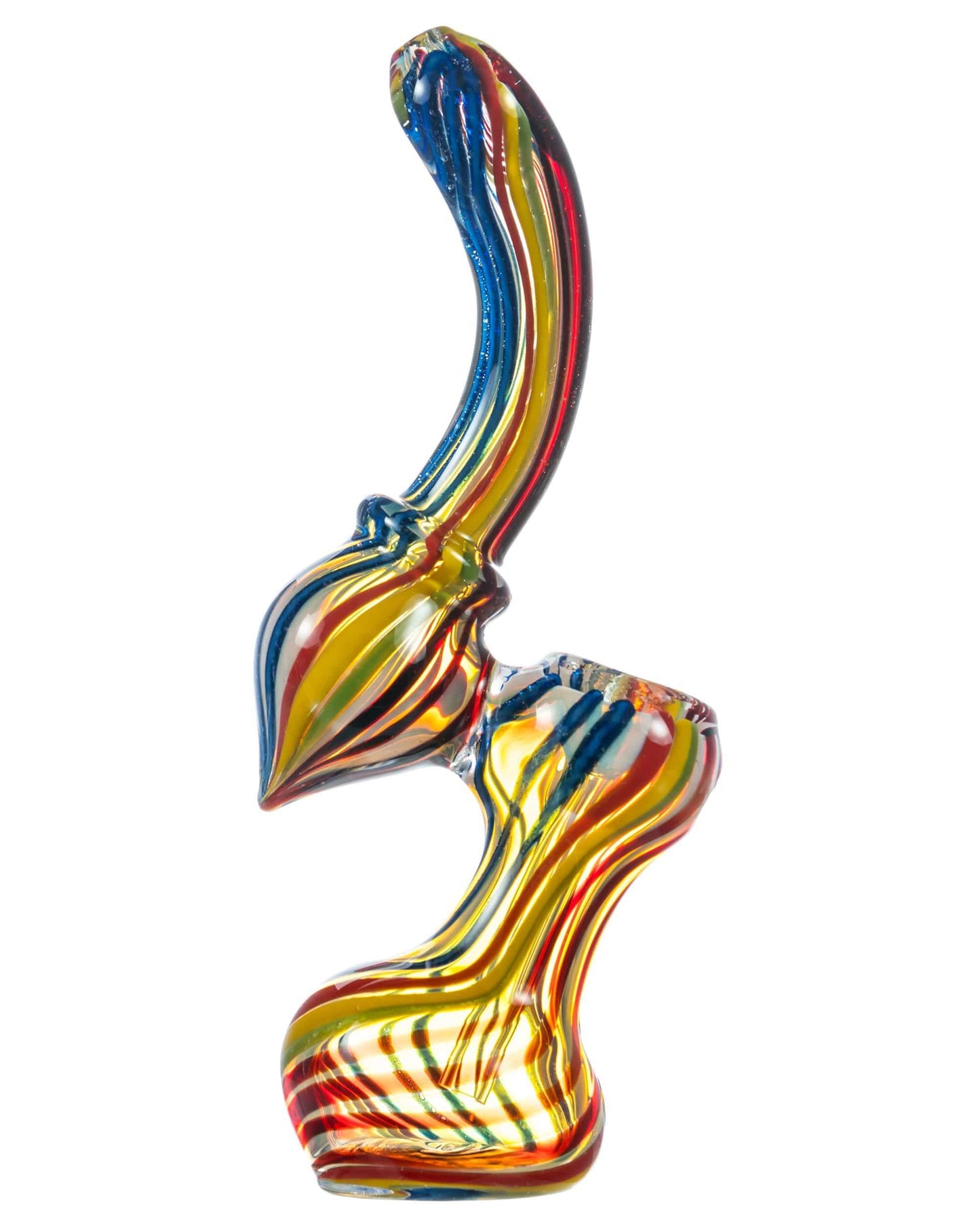 Rainbow Striped Bubbler