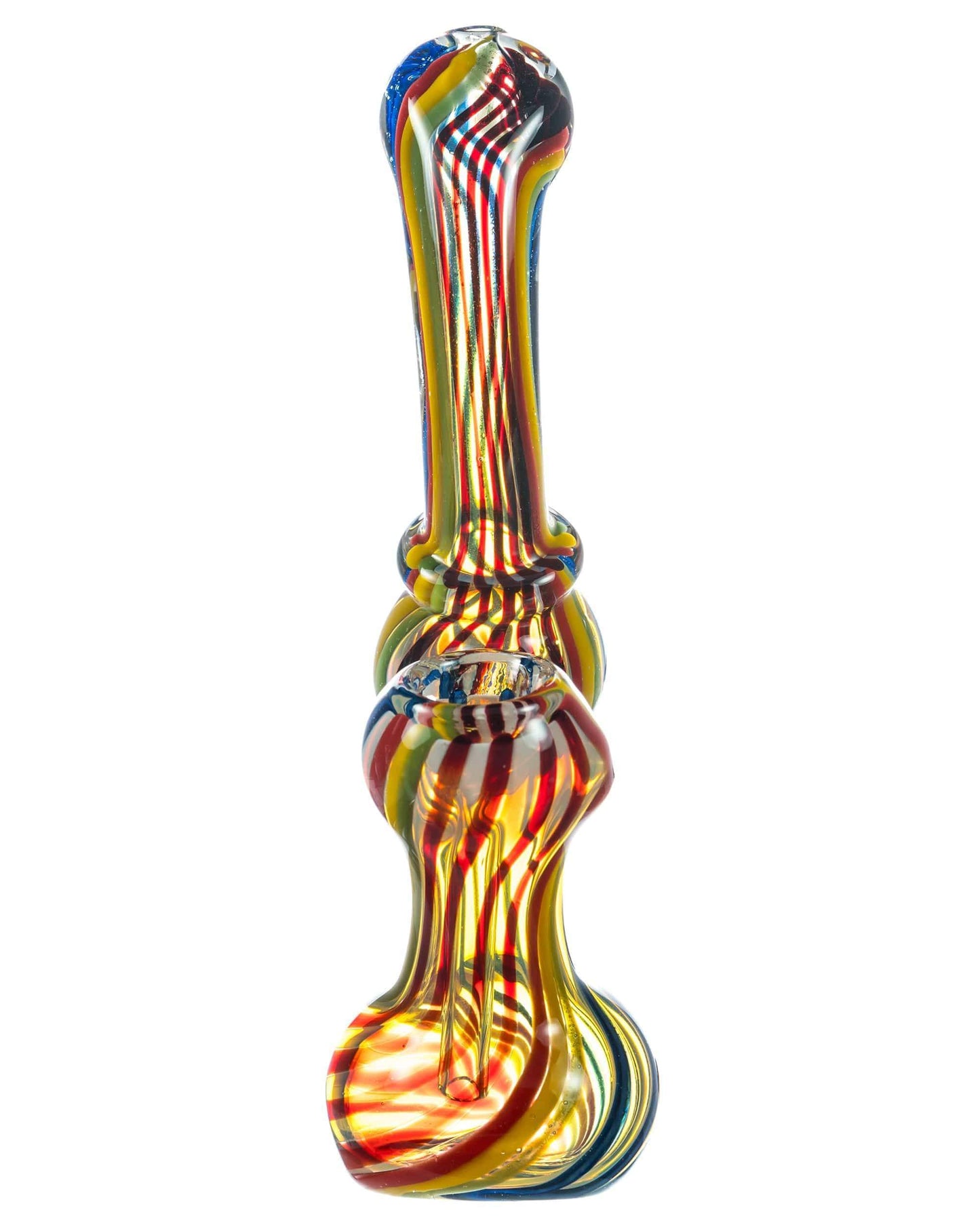 Rainbow Striped Bubbler