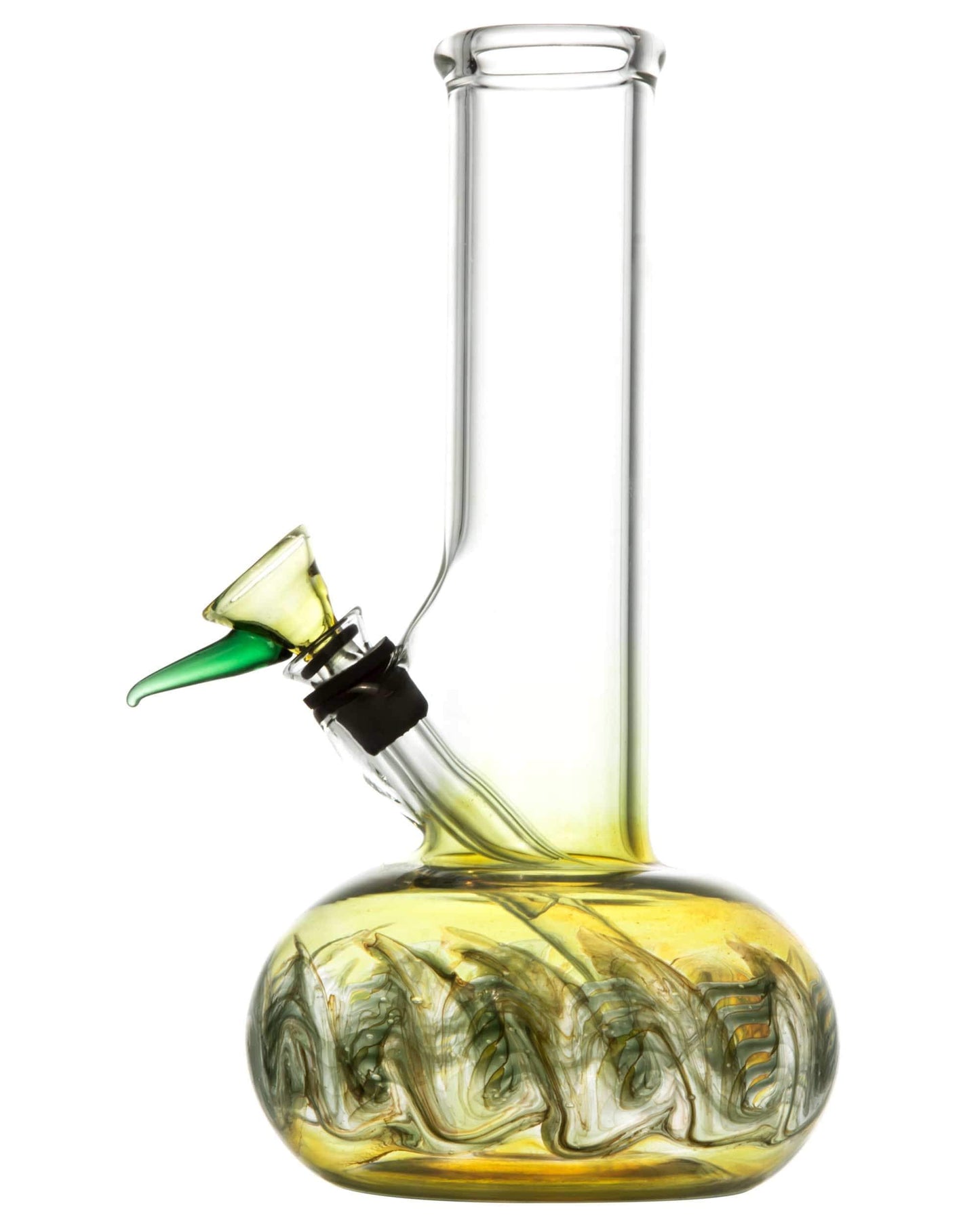 Raked Bubble Beaker Bong w/ Fumed Base