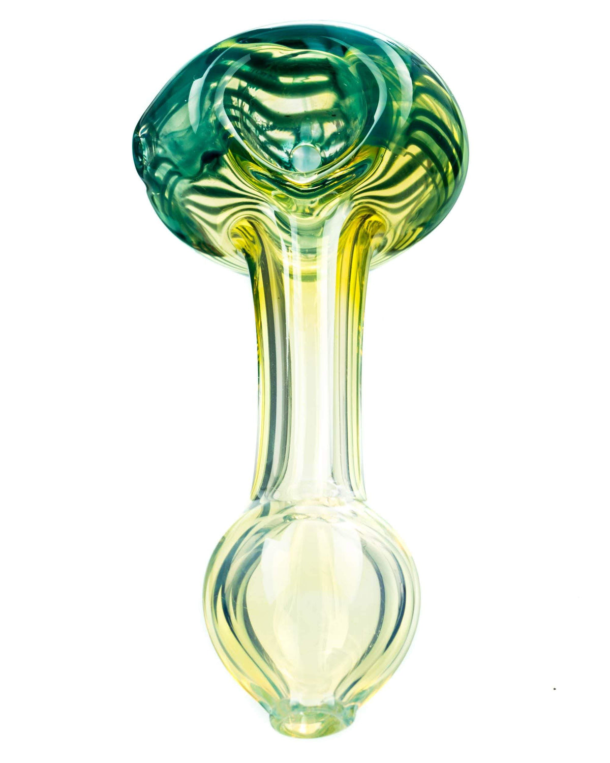 Raked Face Fumed Spoon Pipe - view 3