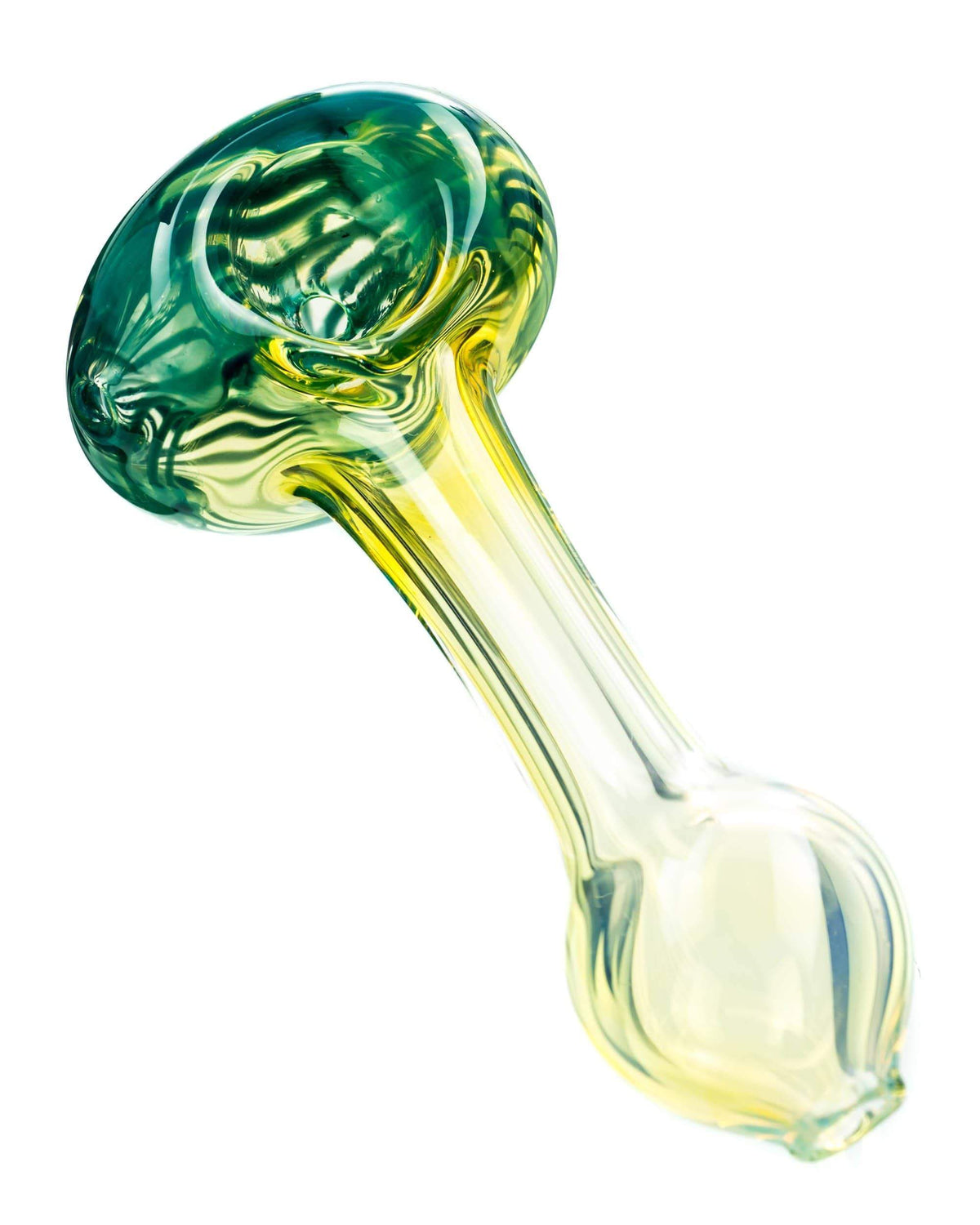 Raked Face Fumed Spoon Pipe - view 2