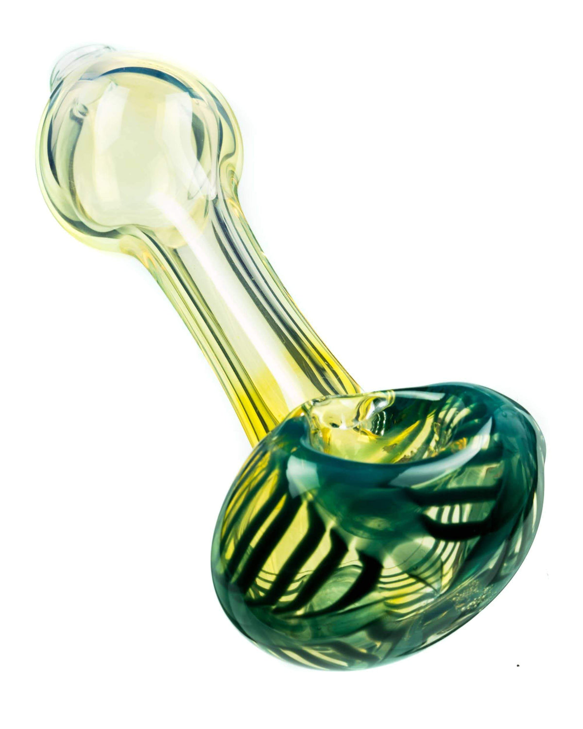 Raked Face Fumed Spoon Pipe - East Loud