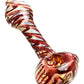 Raked Silver Fumed Mini Spoon Pipe