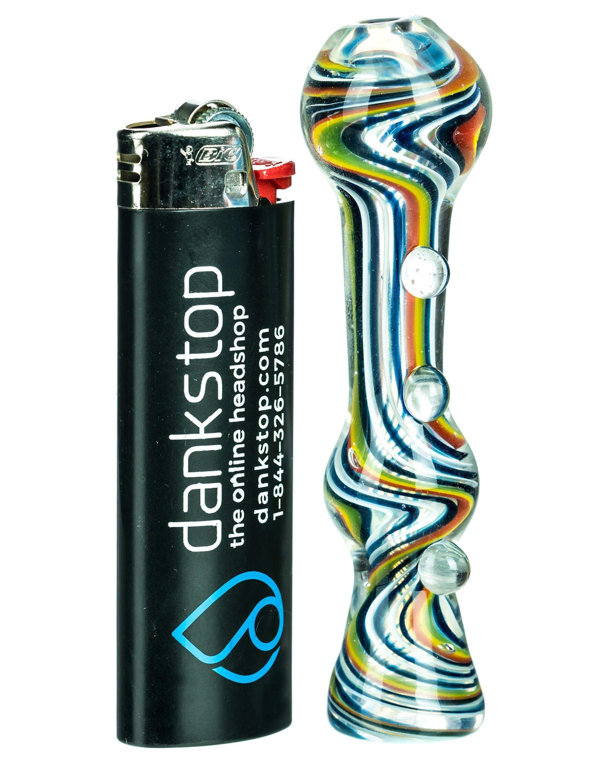 Rasta Swirl Chillum