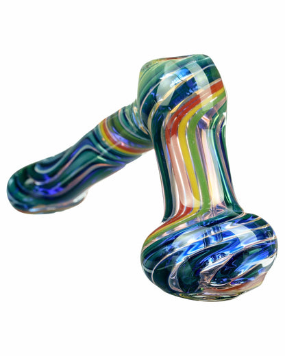 Rasta Swirl Hammer Bubbler
