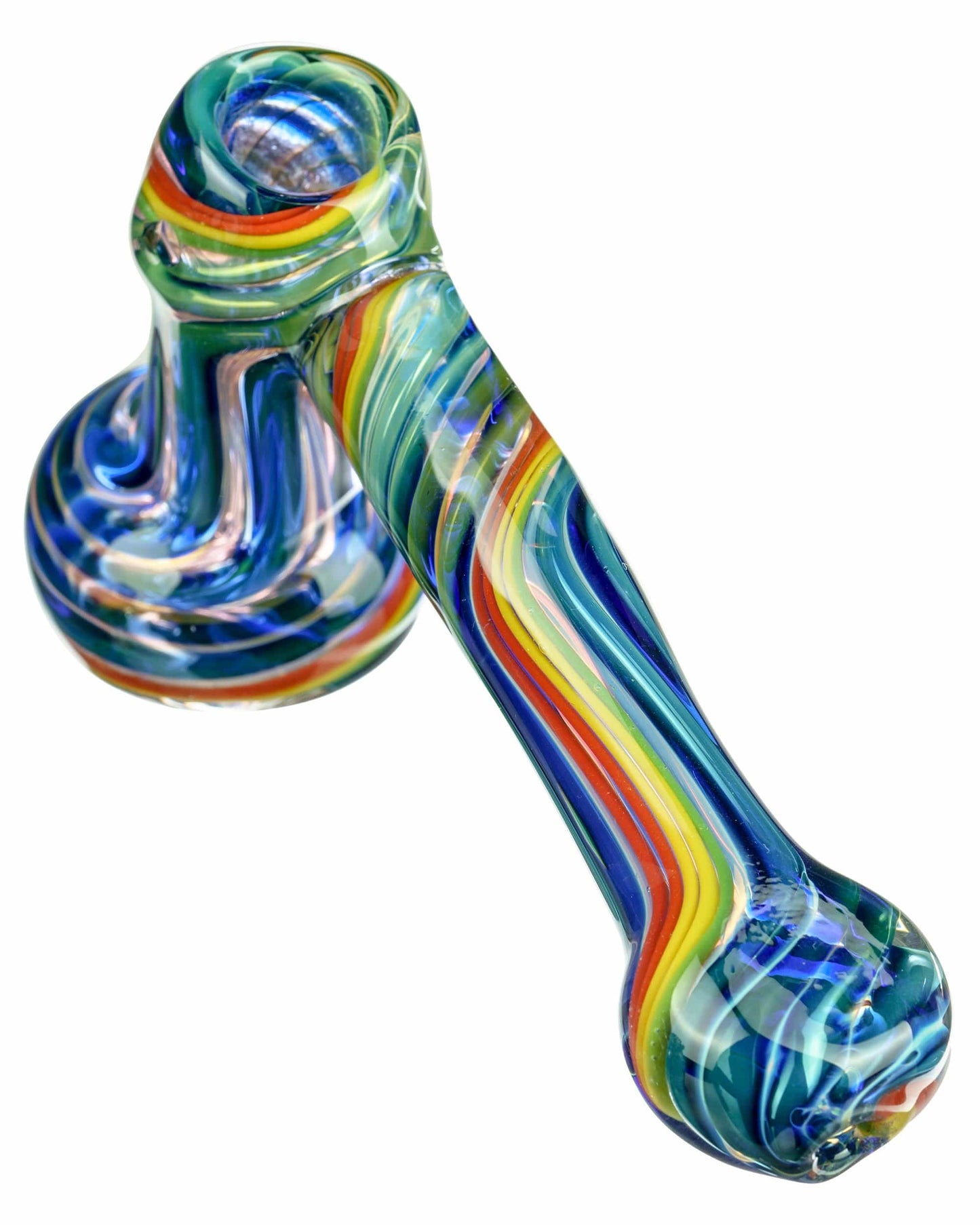 Rasta Swirl Hammer Bubbler