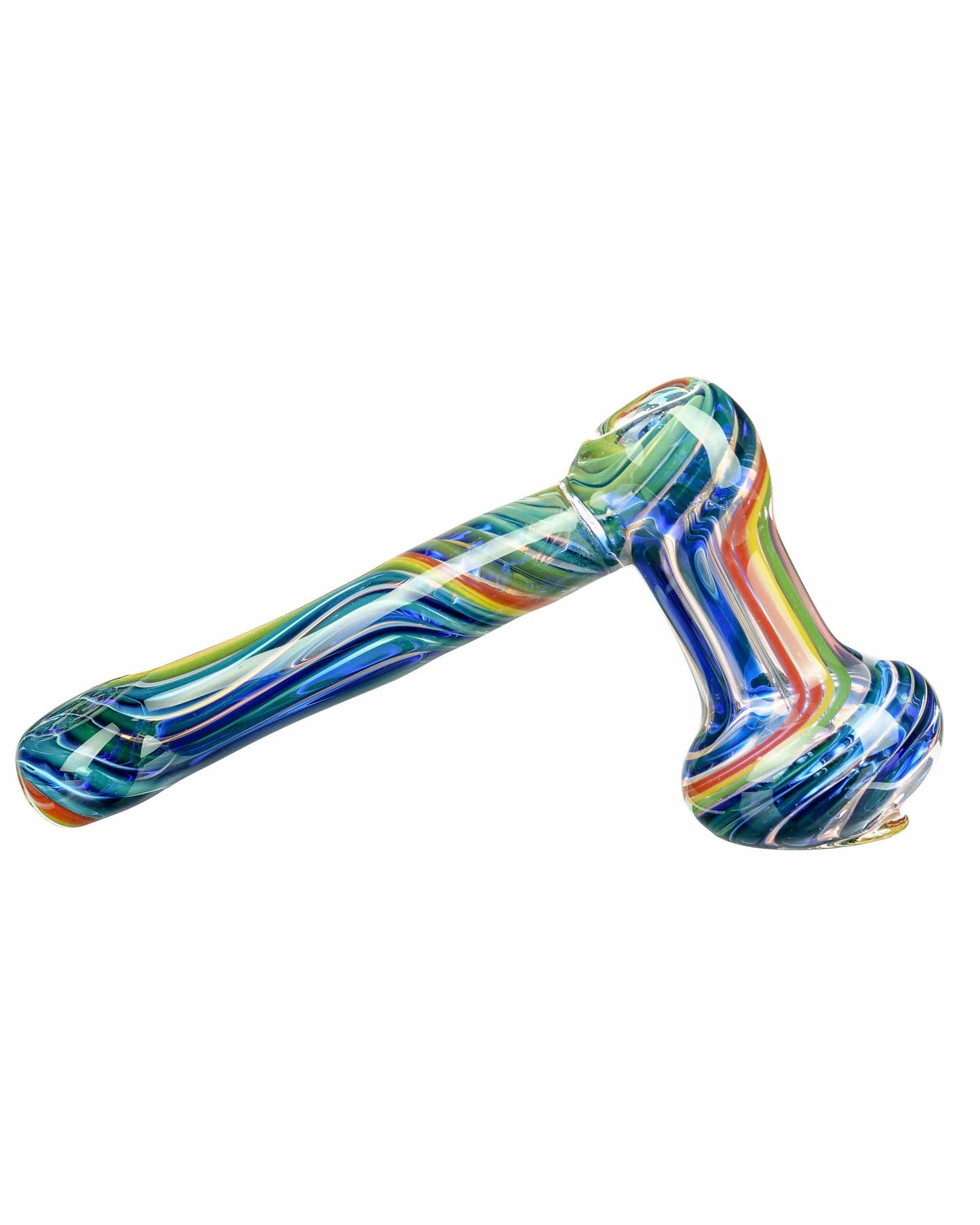 Rasta Swirl Hammer Bubbler