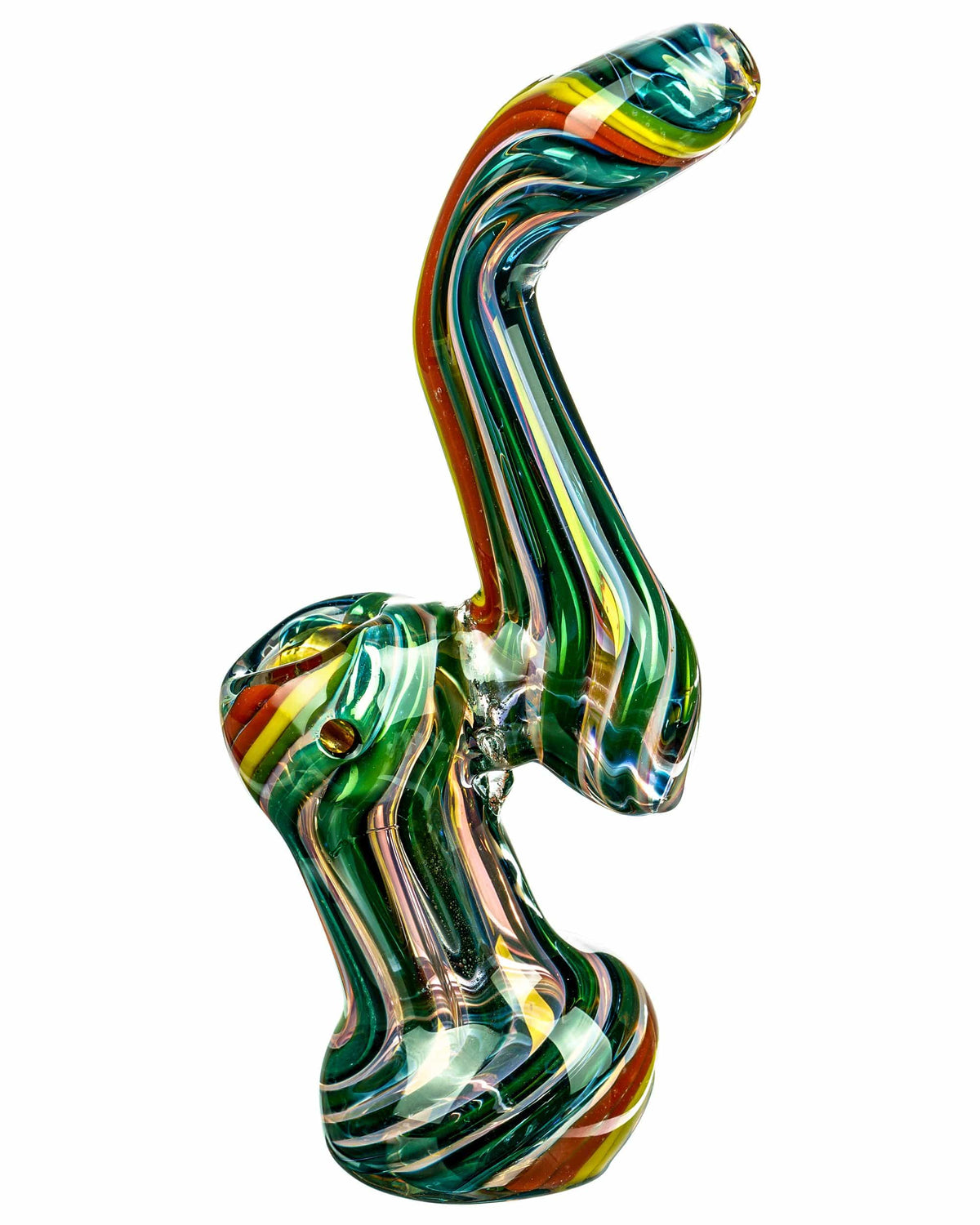 Rasta Swirl Sherlock Bubbler