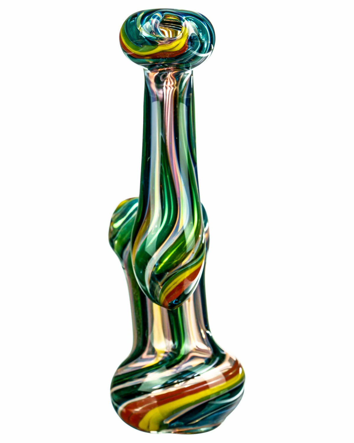 Rasta Swirl Sherlock Bubbler