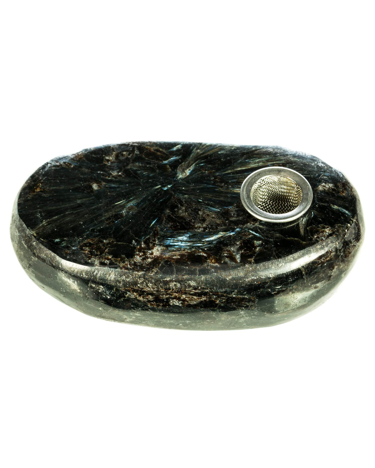 Round Australite Stone Pipe